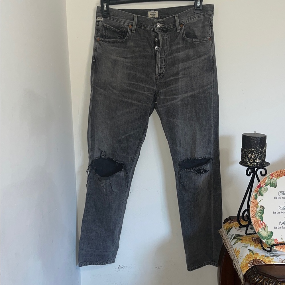 Citizens Of Humanity Gray Denim Jeans